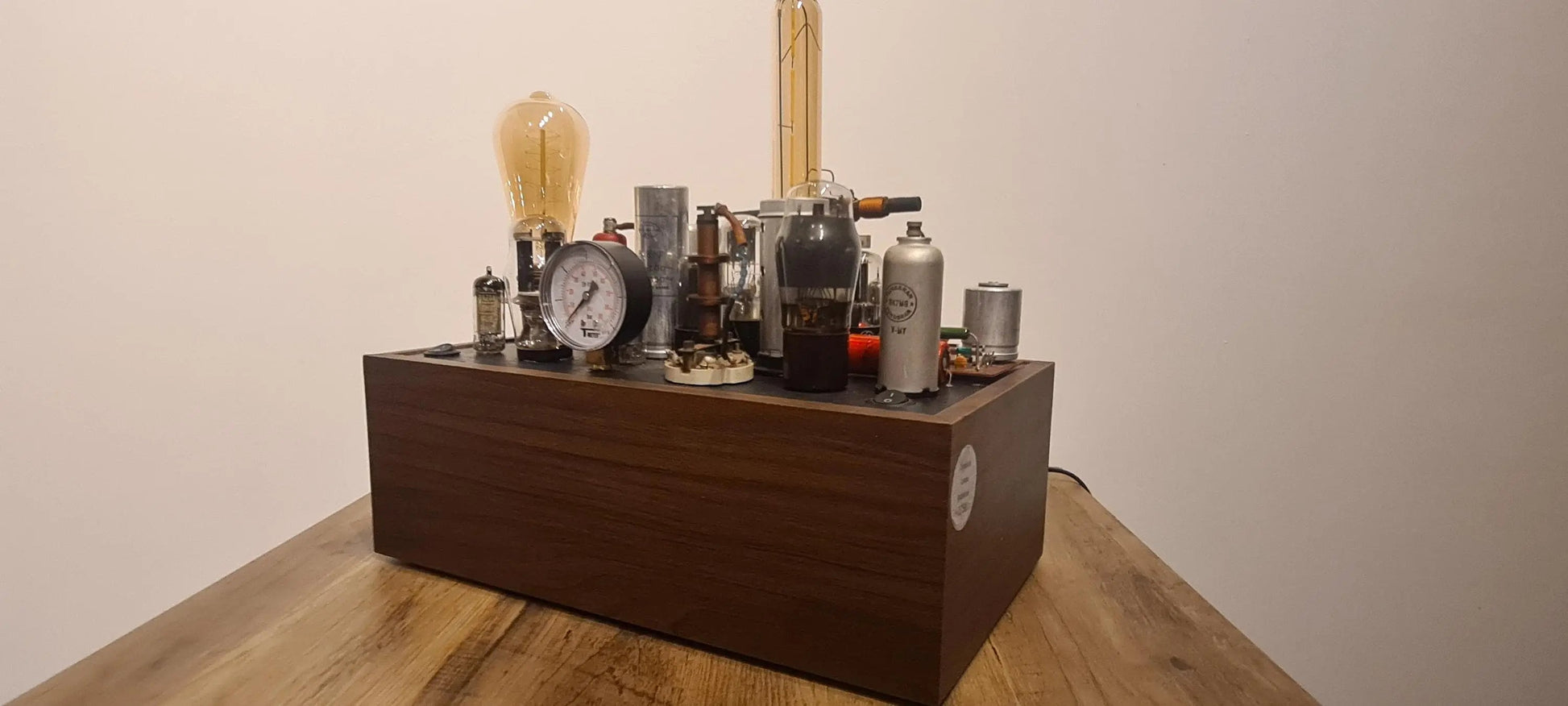 lampe industrielle steampunk enceintes Bluetooth Etsy