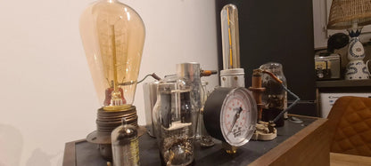 lampe industrielle steampunk enceintes Bluetooth Etsy