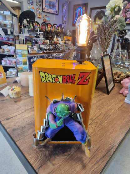 Lampe Dragon Ball Z Piccolo - bidon métallique 10 litres recyclé - photo 4