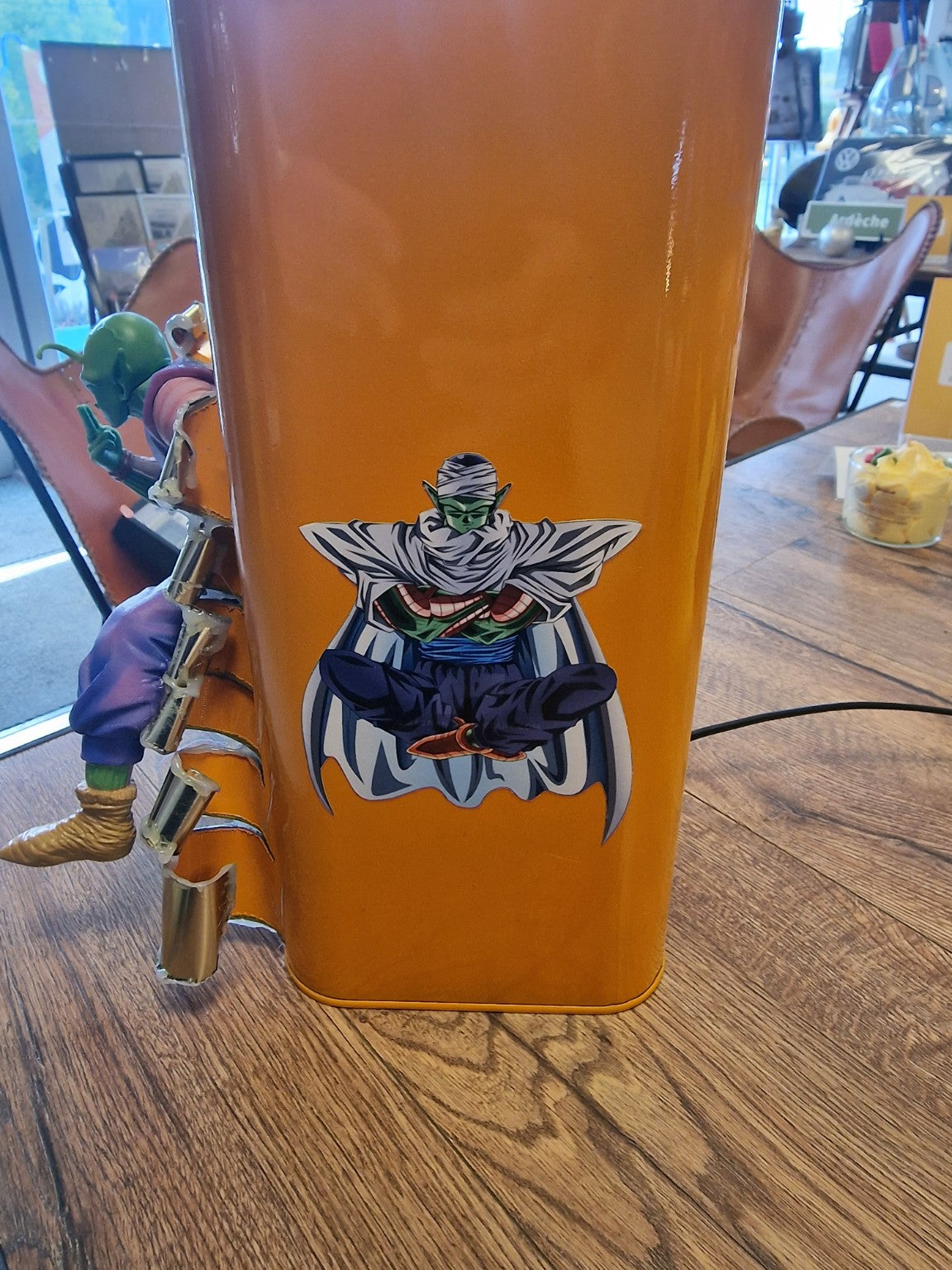 Lampe Dragon Ball Z Piccolo - bidon métallique 10 litres recyclé - photo 6