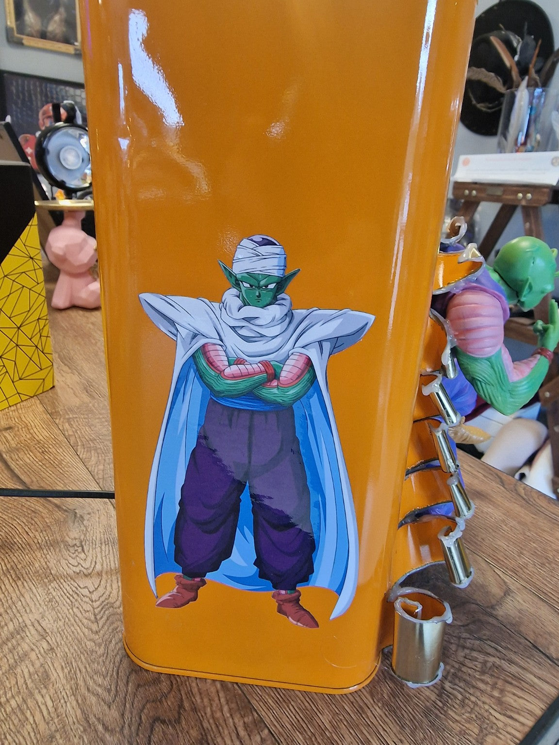 Lampe Dragon Ball Z Piccolo - bidon métallique 10 litres recyclé - photo 7