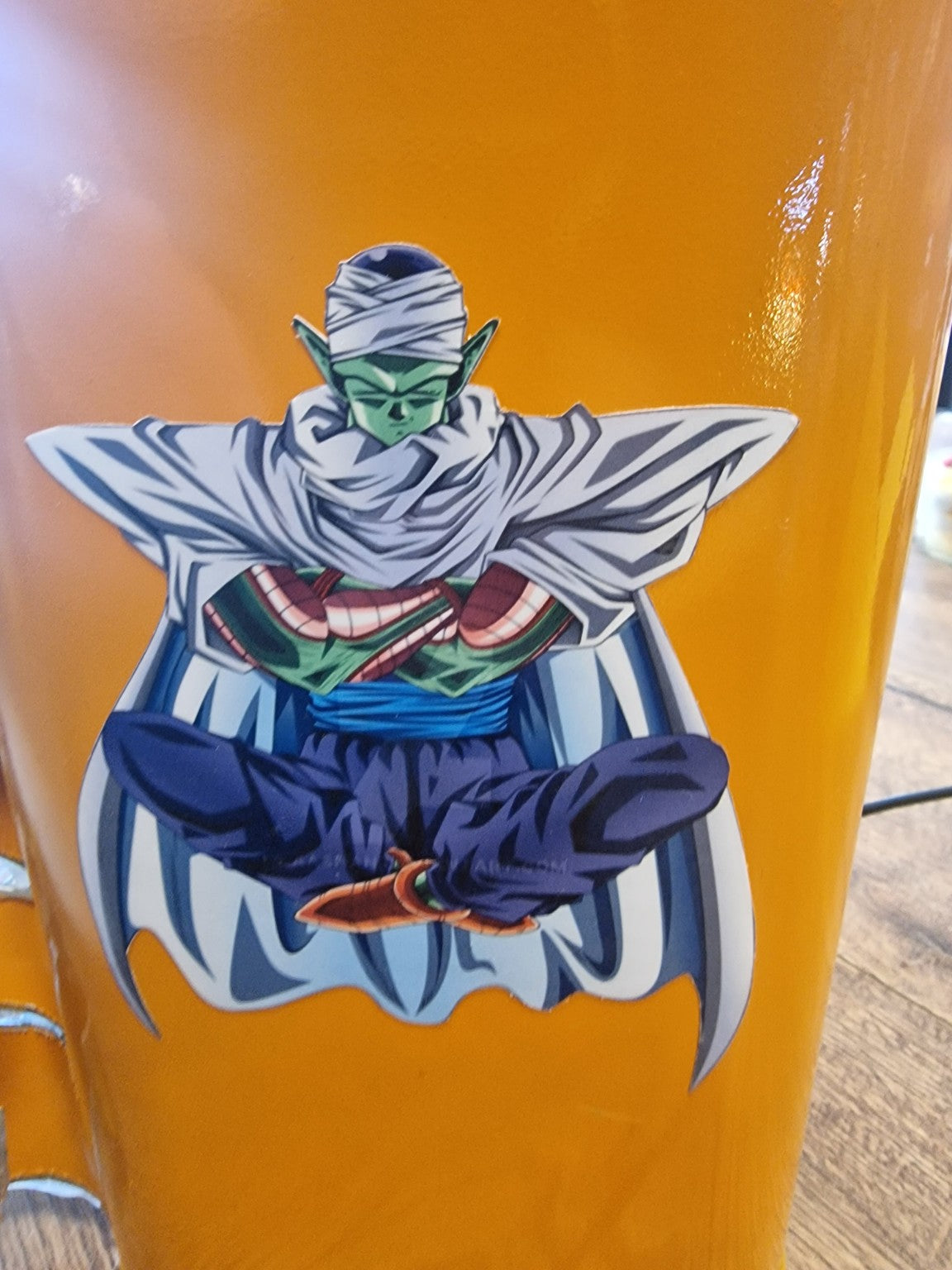 Lampe Dragon Ball Z Piccolo - bidon métallique 10 litres recyclé - photo 8