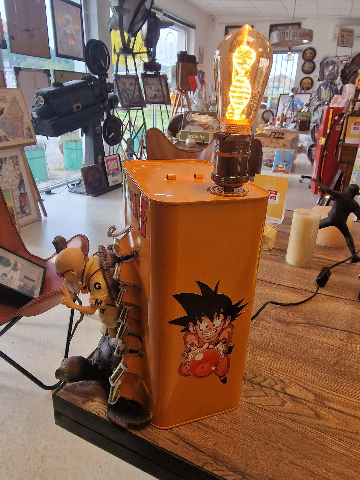 Lampe Dragon Ball Z Tortue Géniale version illustrations manga - photo 6