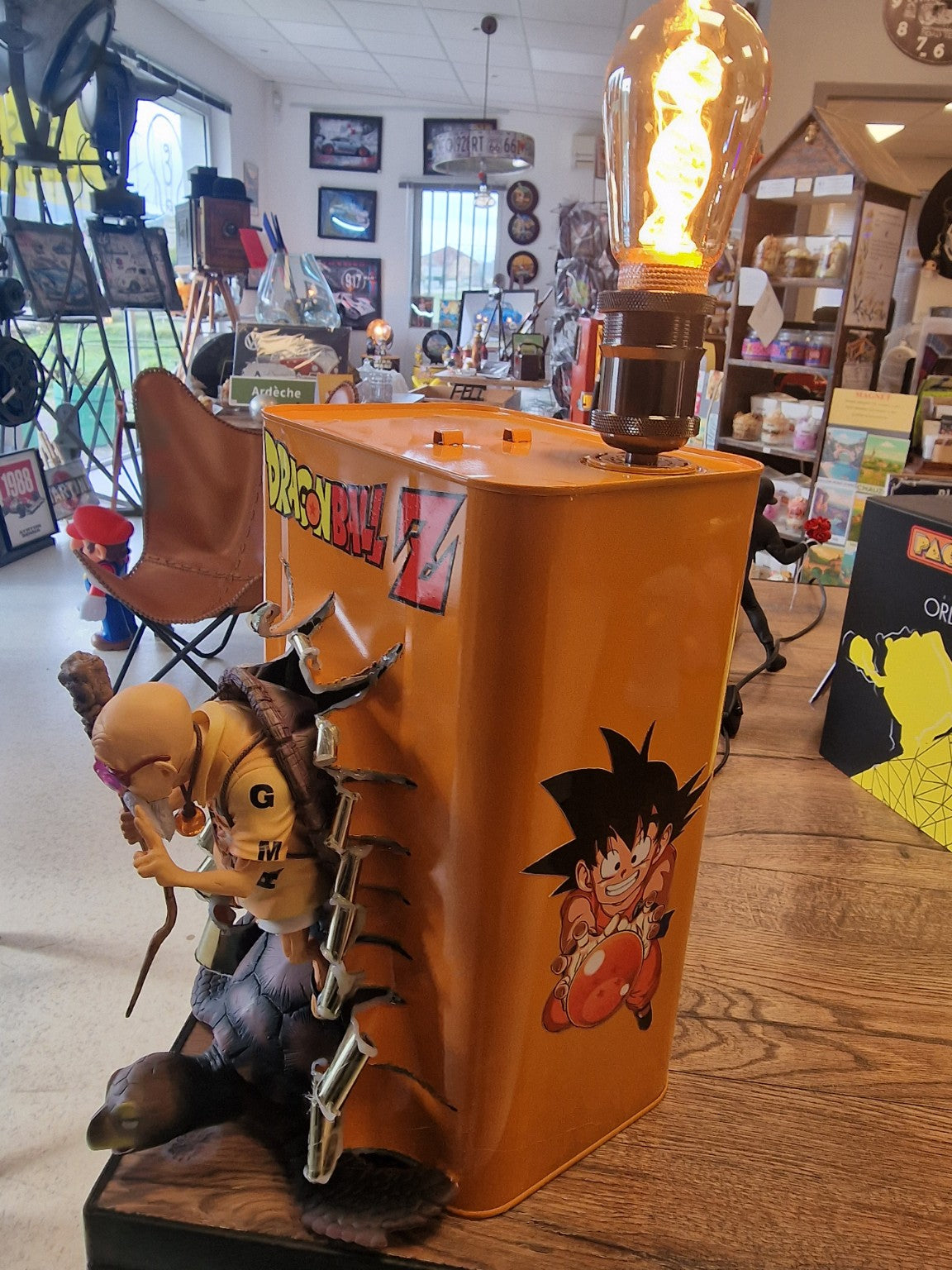 Lampe Dragon Ball Z Tortue Géniale version illustrations manga - photo 8