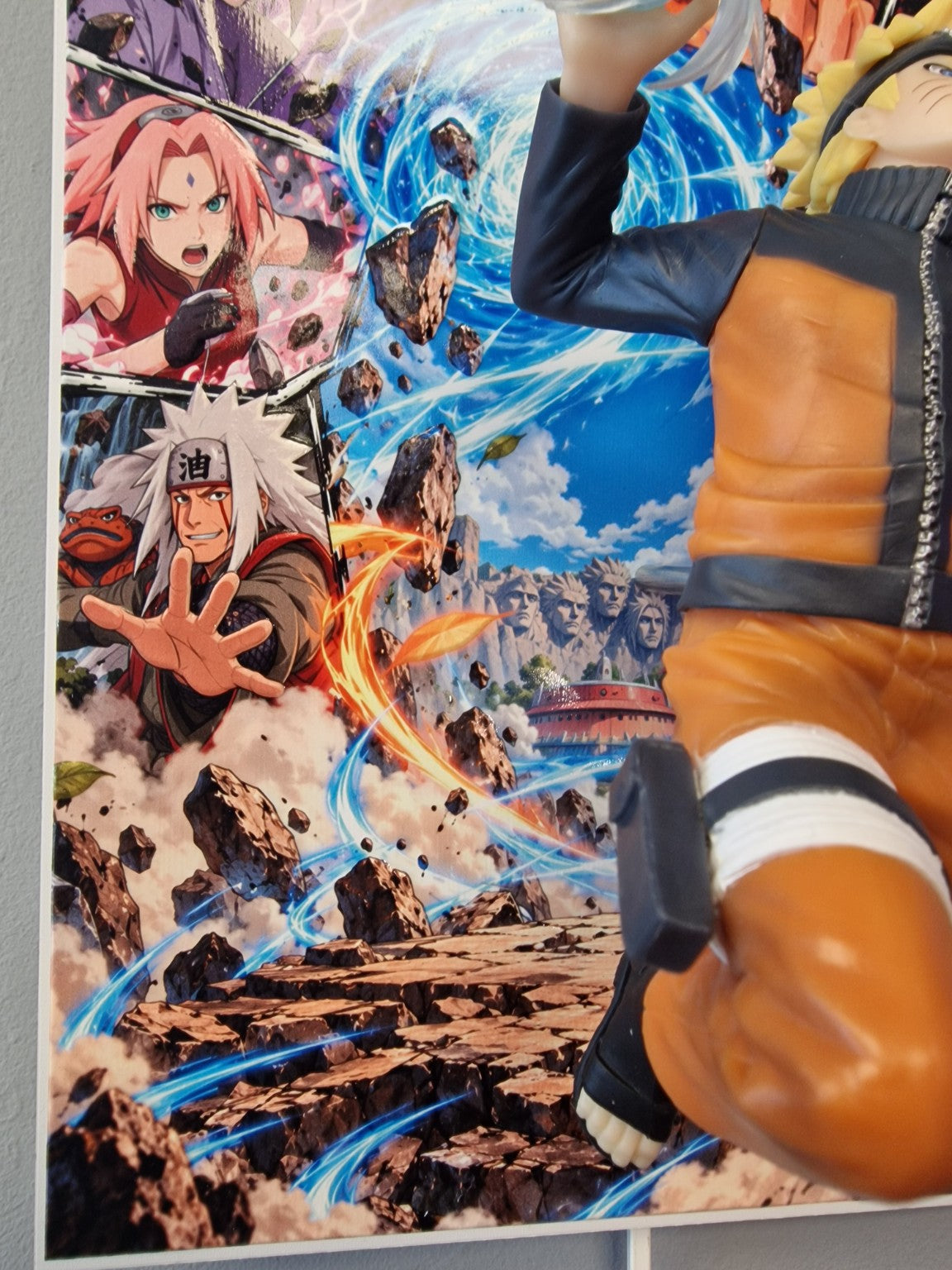 Tableau Naruto figurine Rasengan 20x30 cm - photo 10