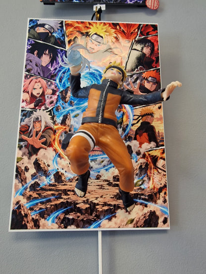 Tableau Naruto figurine Rasengan 20x30 cm - photo 6