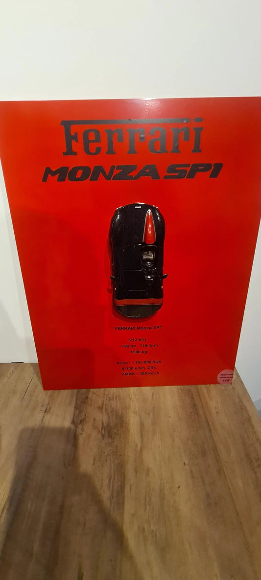 plaque metal murale Mercedes 300 sl Etsy