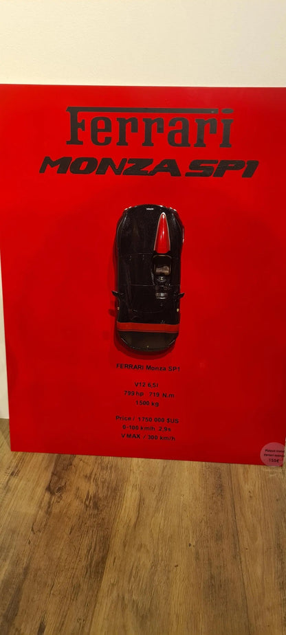 plaque metal murale Mercedes 300 sl Etsy