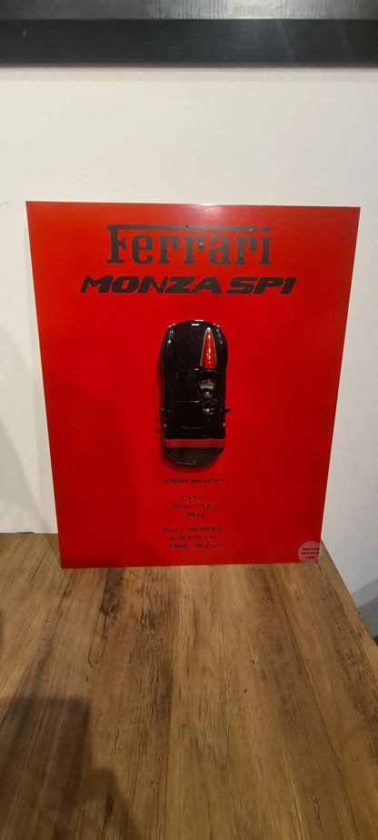 plaque metal murale Mercedes 300 sl Etsy