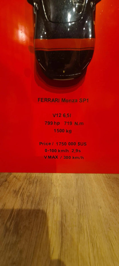 plaque metal murale Mercedes 300 sl Etsy