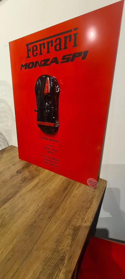 plaque metal murale Mercedes 300 sl Etsy