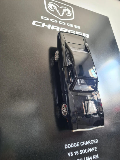 plaque metal murale dodge charger Etsy