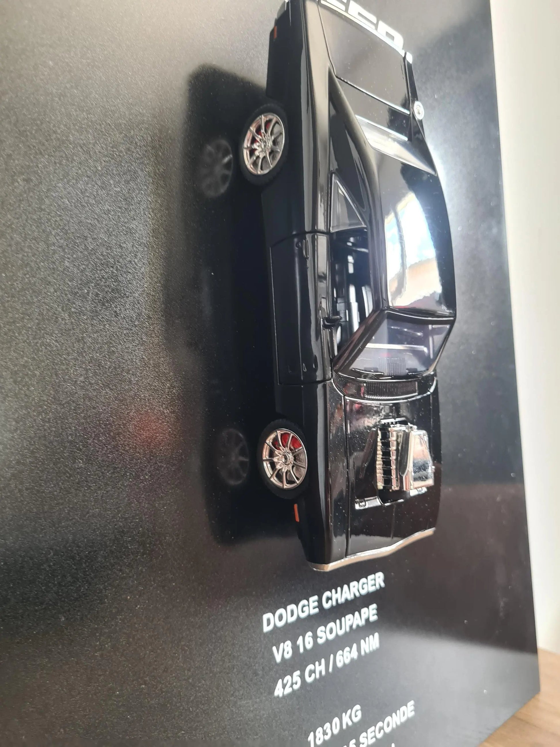 plaque metal murale dodge charger Etsy