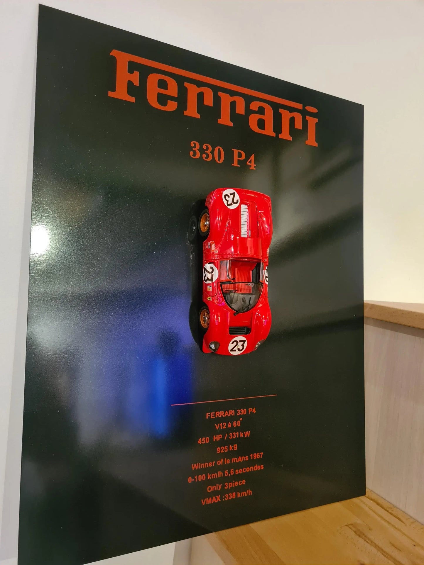 plaque metal murale ferrari 330 p4 Etsy