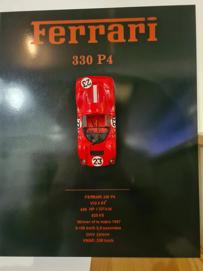 plaque metal murale ferrari 330 p4 Etsy