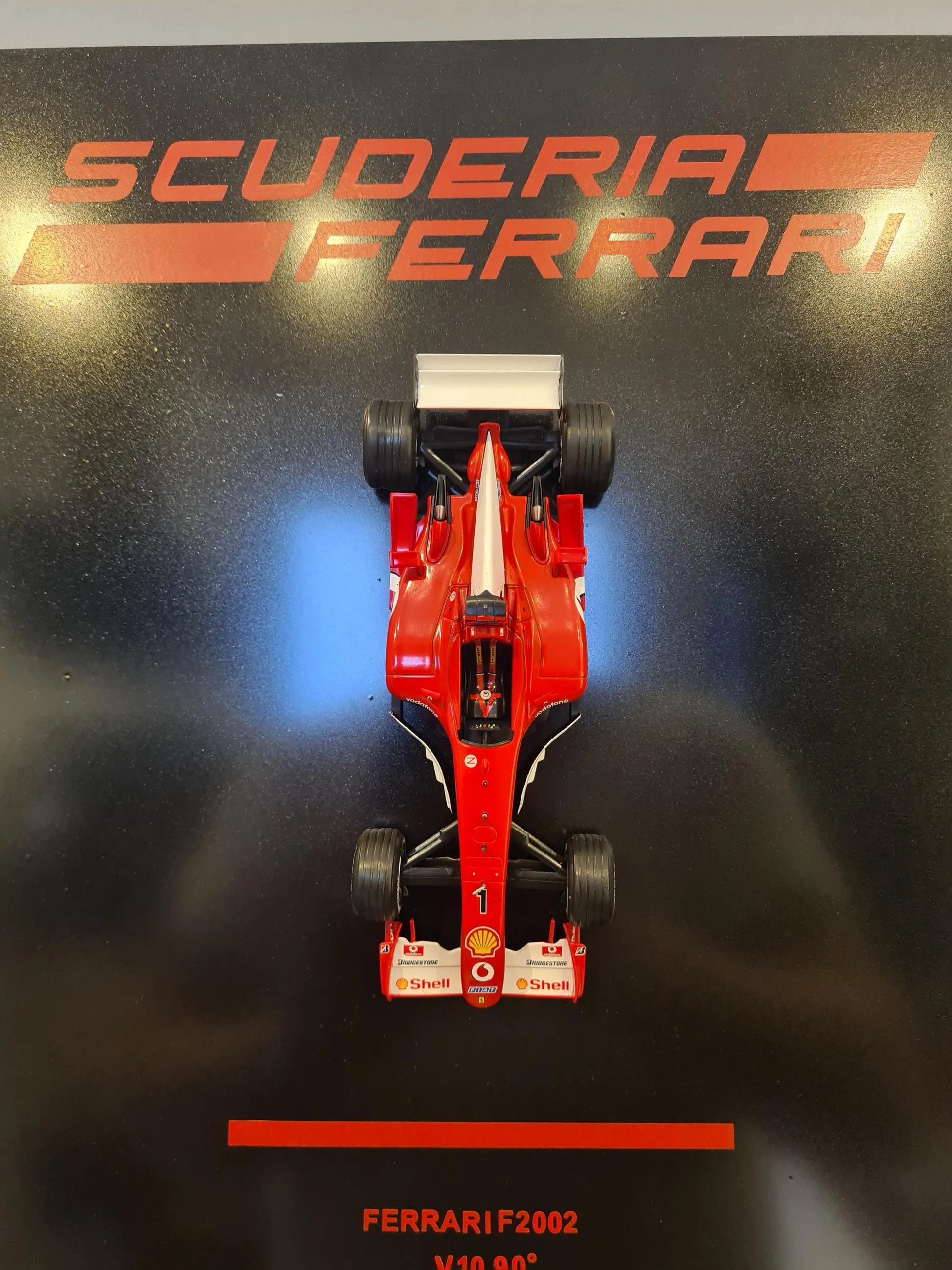 plaque metal murale ferrari F2002 Etsy