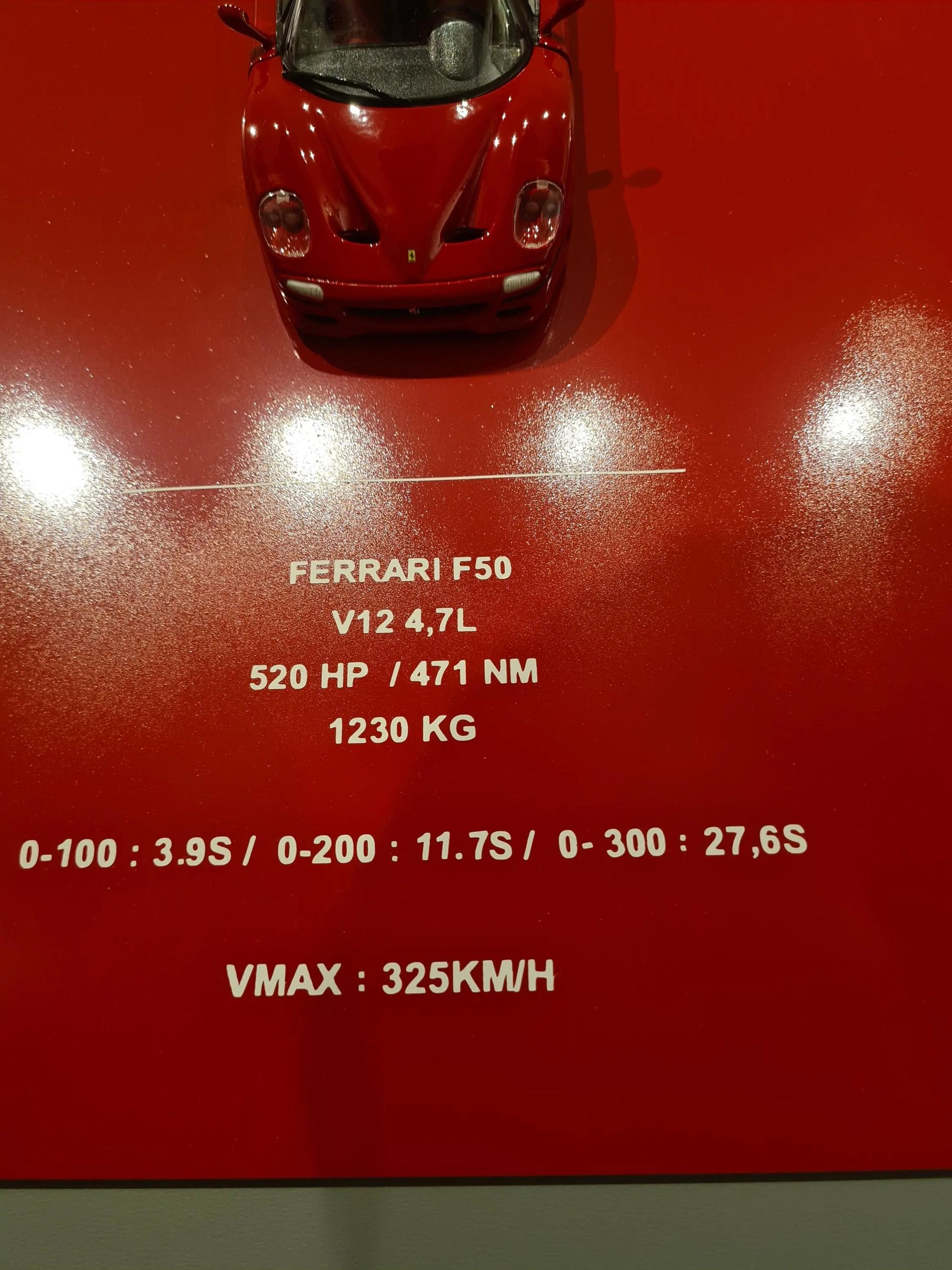 plaque metal murale ferrari F50 Etsy