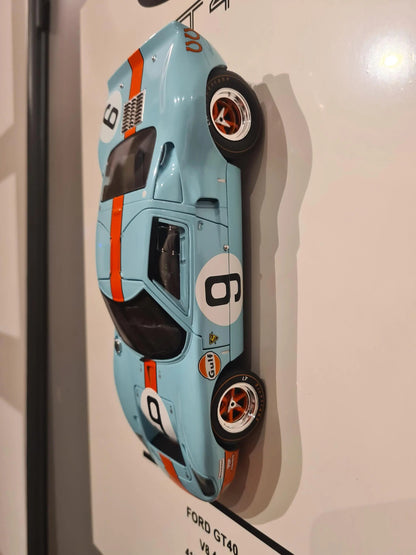 plaque metal murale ford gt40 (Copie) Etsy
