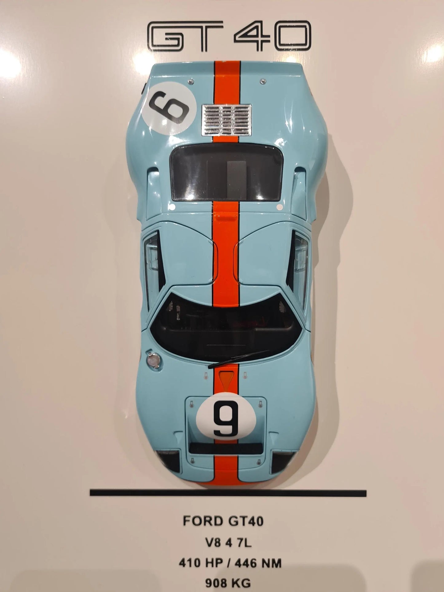 plaque metal murale ford gt40 (Copie) Etsy