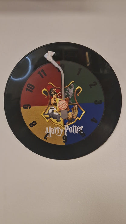 Horloge Vinyle harry potter – Une Horloge Vintage Unique pour les Fans de harry potter