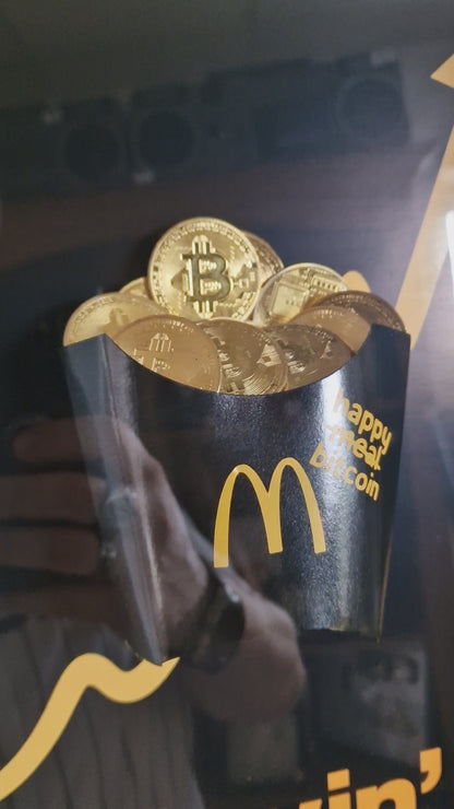 Cadre artistique “Happy Bitcoin” –edition limité