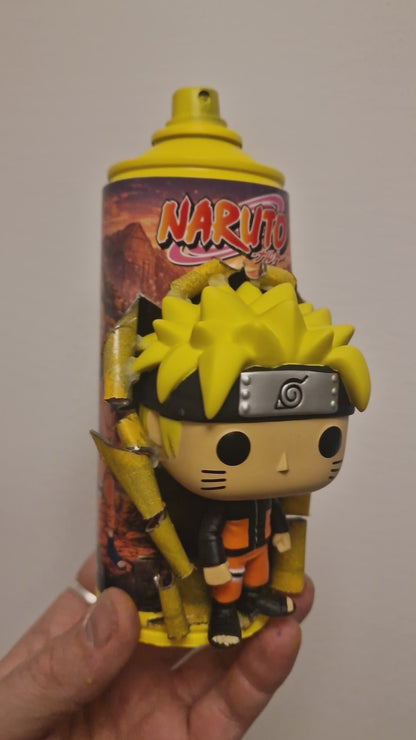 Bombe de peinture custom pokemon – Figurine pop naruto 3 pop culture artisanale