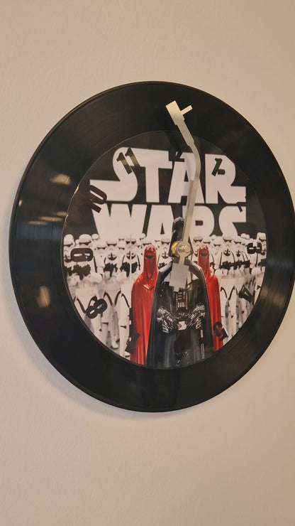 Horloge Vinyle  star wars stormtroopers – Une Horloge Vintage Unique pour les Fans de star wars
