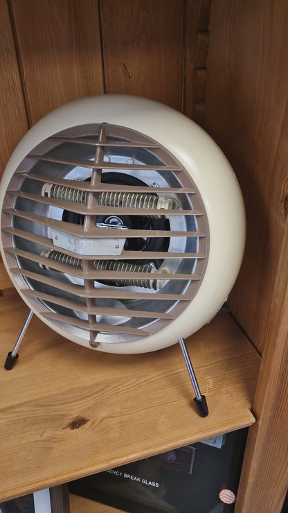 🔥 Enceinte Bluetooth Unique – Radiateur Calor congo Vintage Recyclé (44 x 33 cm)