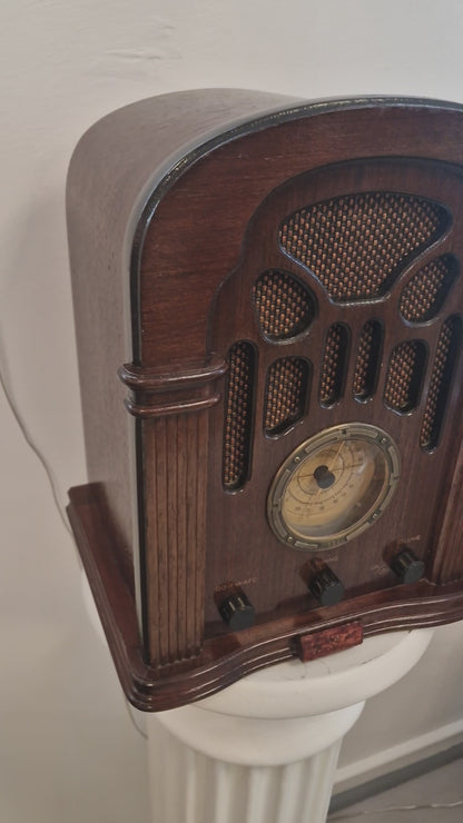 Radio vintage Spirit of St. Louis – Enceinte Bluetooth