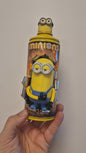 Bombe de peinture custom minions– Figurine des minions 3 pop culture artisanale