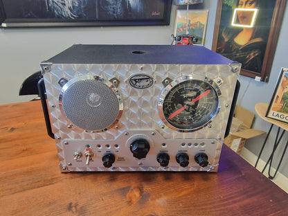 Enceinte Bluetooth 5.0 Vintage Dans Ancienne Radio Spirit Of St Louis