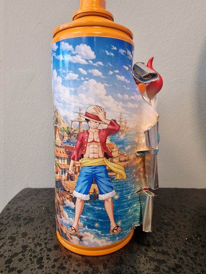 Yamato One Piece – Bombe de peinture customisée – Décoration manga – Figurine – Création artisanale