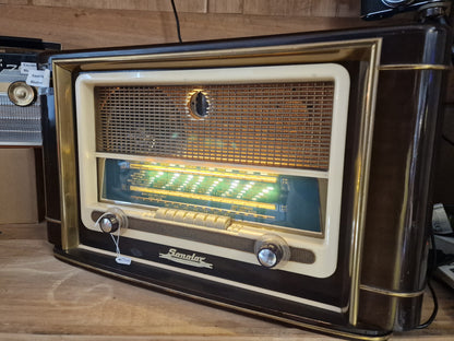 Radio Sonolor Vintage Convertie en Enceinte Bluetooth – Haut-parleur JVC – Pièce Unique Rétro Années 50/60