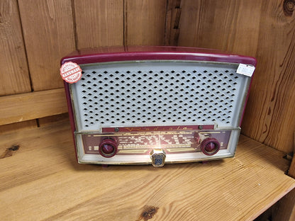 Enceinte Bluetooth Vintage Radiola – Rétro-Éclairée & Rechargeable .ancienne radio