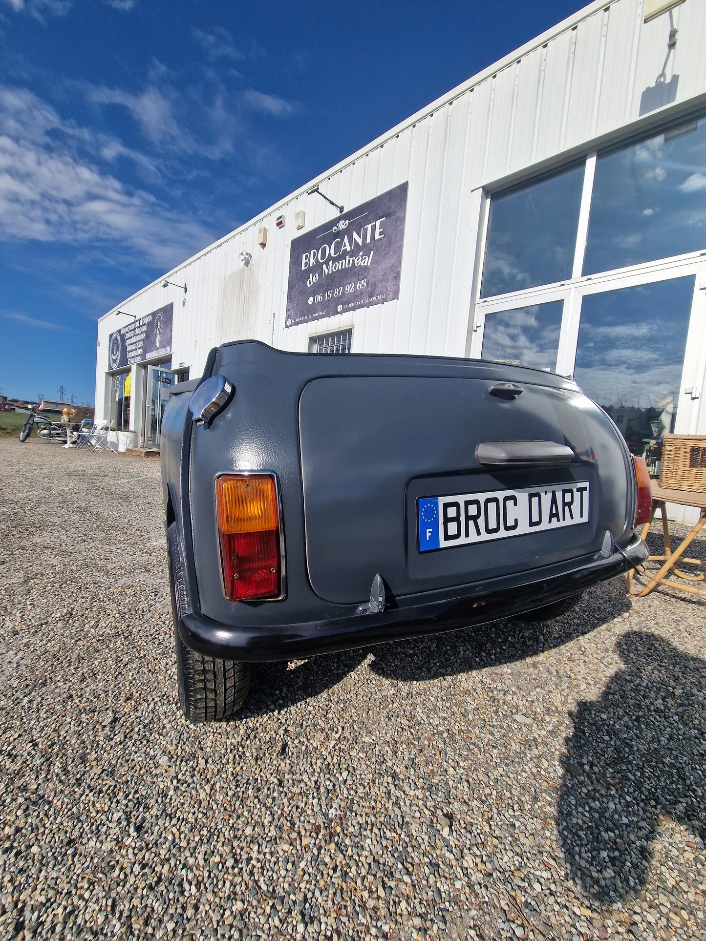 Canapé  Mini Austin – Canapé / bar  automobile vintage