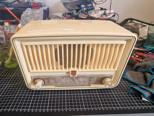 Radio phillips  avec battery Vintagedison
