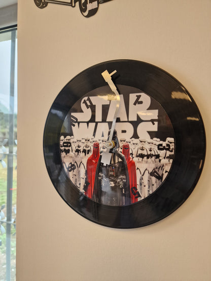 Horloge Vinyle  star wars stormtroopers – Une Horloge Vintage Unique pour les Fans de star wars