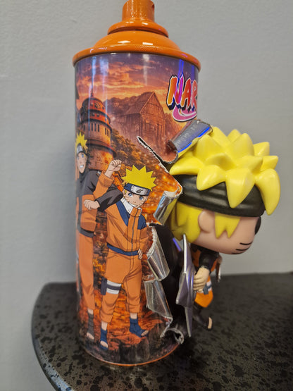 Bombe de peinture custom pokemon – Figurine pop naruto pop culture artisanale