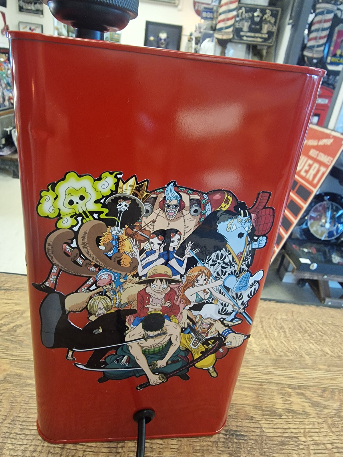 Lampe One Piece Monkey D. Luffy – Décoration manga artisanale