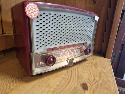 Enceinte Bluetooth Vintage Radiola – Rétro-Éclairée & Rechargeable .ancienne radio