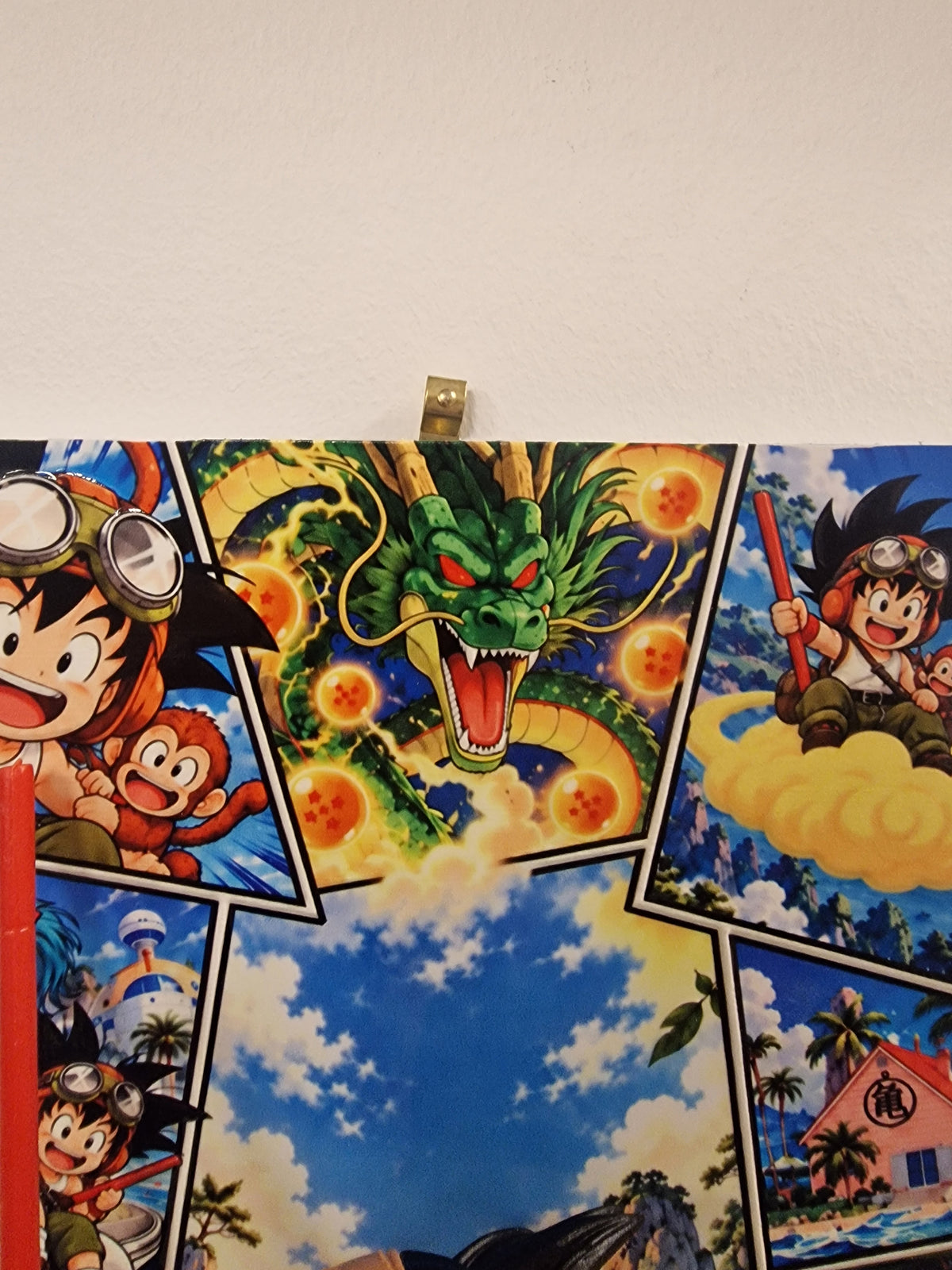 Tableau Dragon Ball 3D Son Goku Enfant | VINTAGEDISON