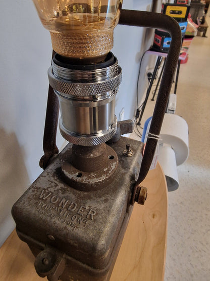 Lampe industrielle sncf vintage "Wonder"  – Création artisanale unique