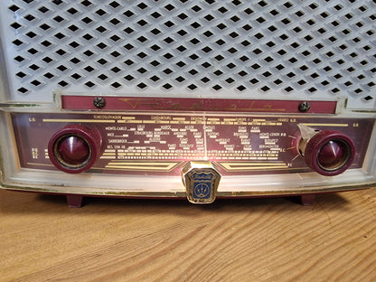 Enceinte Bluetooth Vintage Radiola – Rétro-Éclairée & Rechargeable .ancienne radio