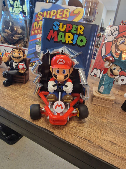 Lampe Super Mario Mario Kart – Décoration Gaming Artisanale