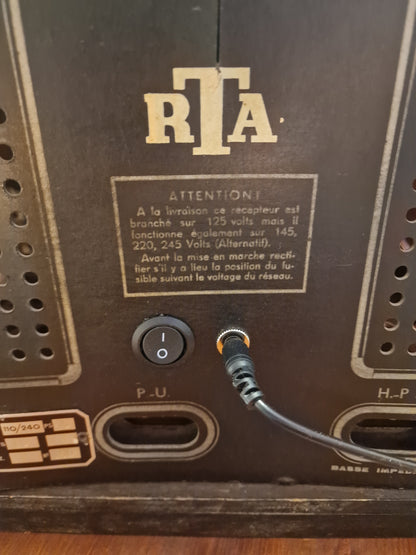 enceinte bluetooth  ancienne radio rta