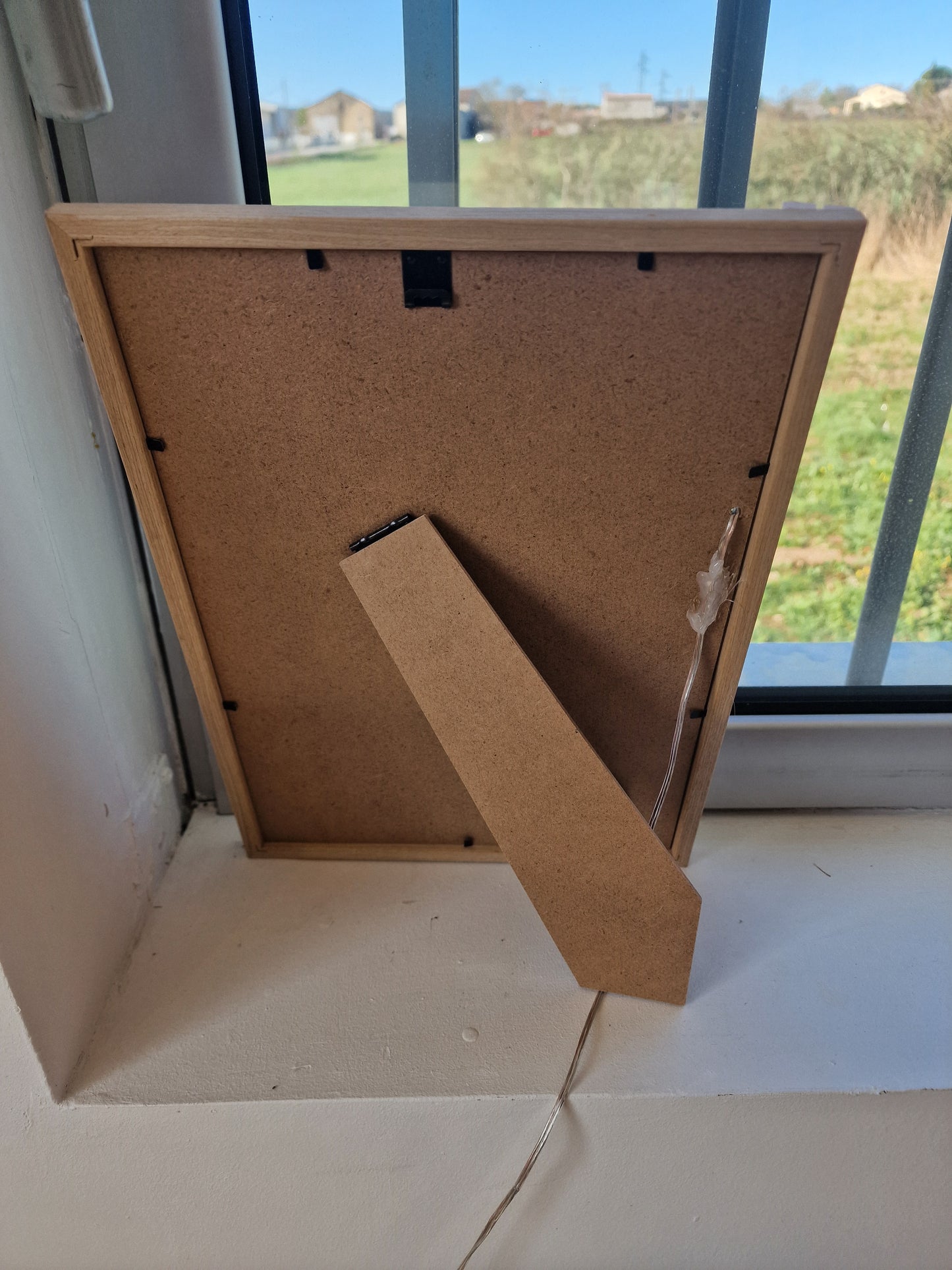 Cadre lumineux LED A4 « Be Yourself » – Sois toi-même