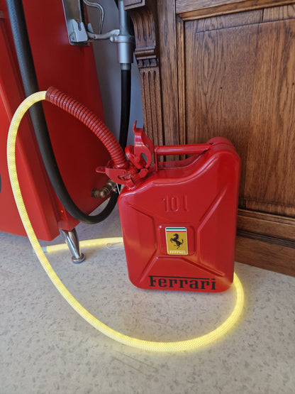 Lampe Jerrycan Ferrari – Luminaire Design RGB Fait Main