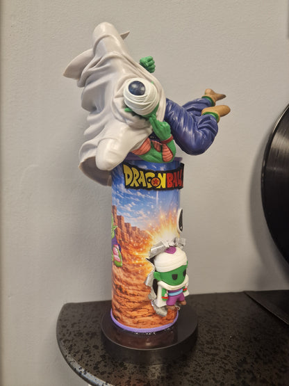 Bombe de peinture custom dragon ball z – Figurine little picolo pop culture artisanale