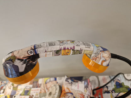 Lampe Téléphone Vintage Naruto – Ancien Téléphone Transformé en Lampe Design Manga