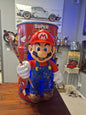 Table d’appoint super mario – Bidon métal custom 60L transformé en meuble design geek